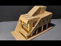 Beautiful Miniature House by Using Cardboard.