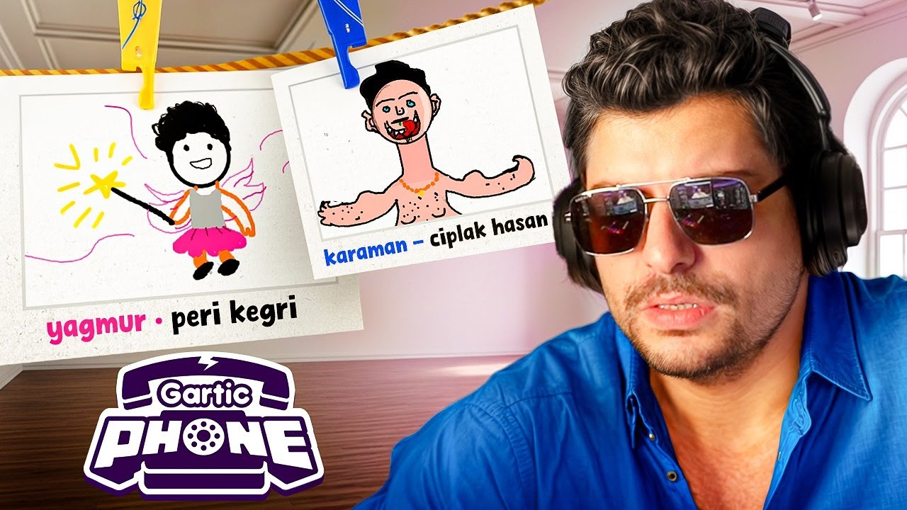 DÜNYANIN EN KOMİK ÇİZİMLERİYLE GARTİC YENİ MODU! | Gartic Phone