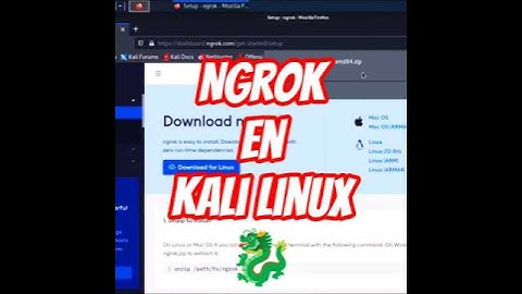 🛠️ Cómo instalar NGROK en Kali Linux ✅ Exposición de Puertos Segura y Rápida para Ciberseguridad 🔒⚡