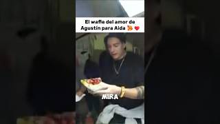 El detalle más tierno de Agustín para Aida 🥰💕#AidaVictoria #Agustin #Shorts #StreamsColombia