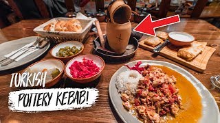Trying Turkish Food: DELICIOUS Kebab IN A CLAY POT! + Incredible Cappadocia Hike 😍