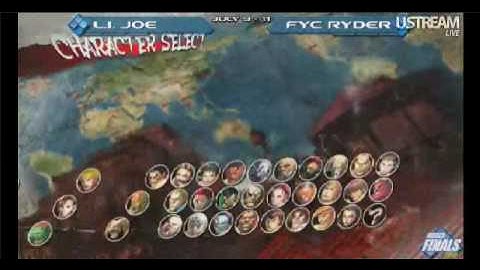 |EVO2010| SSF4 - L.I. Joe (Sagat) vs. Ryder (Abel) Semi-Finals