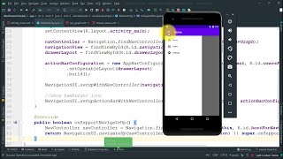 Full Android Studio Tutorial - NavigationDrawer With Fragments News
