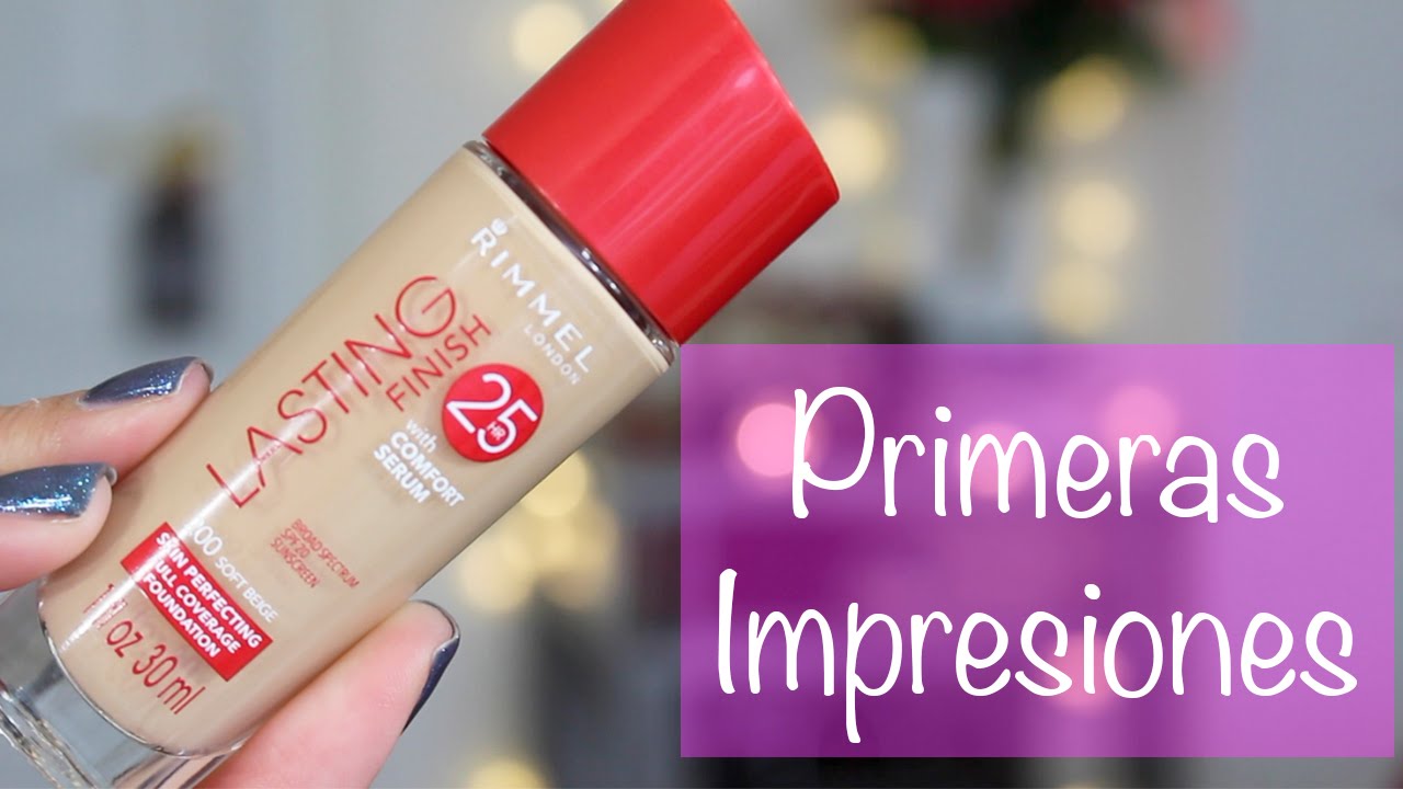 Rimmel Lasting Finish 25hr | Primeras Impresiones
