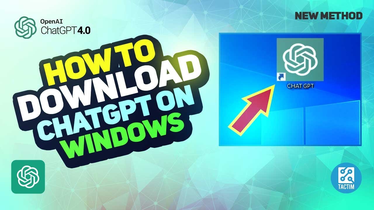 How to Download ChatGPT on Windows | Step-by-Step Tutorial 2025 - YouTube