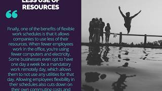 5 Benefits of Allowing Flexible Schedules - Dr. Floyd Williams