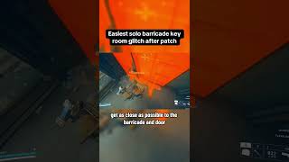 best way to do the solo barricade key room glitch after the patch #arcraiders #arcraidersglitches