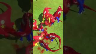 Dinosaurs T-Rex Flash Vs Spinosaurus Spider