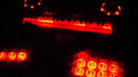 circuit bent light show test