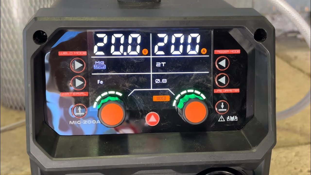 Svářečka 200A VEVOR  ( i na hliník :-))