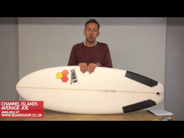 Channel Island Average Joe surfboard review - YouTube