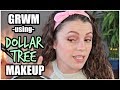 GRWM with Dollar Tree Makeup | Best & Worst