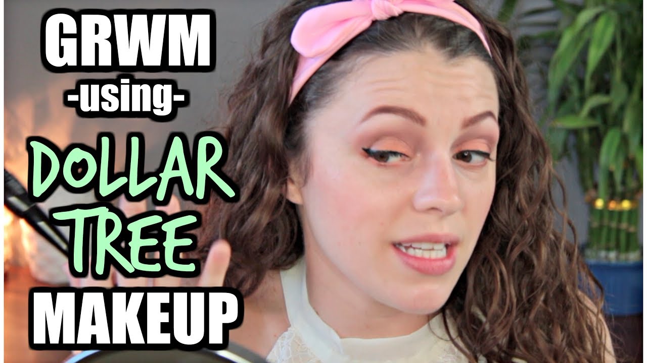 GRWM with Dollar Tree Makeup | Best & Worst