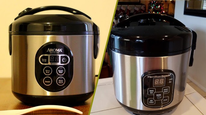 Hamilton Beach DIGITAL RICE COOKER and FOOD STEAMER (4.75 Litre): ESSENTIAL  HOME REVIEW 