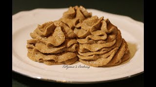 видео Крем со сгущенкой с шоколадным вкусом