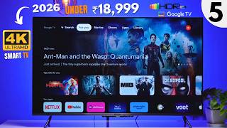 new 2026best 4k Smart Tv Under 20000best 43 Inch 4k Google Tv Under 20000