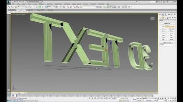 3ds Max Tutorial 8: Make a 2D Drawing or Text into a 3D Object