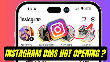 Fix Instagram dm message icon not opening | dms not opening problem solved (2025)