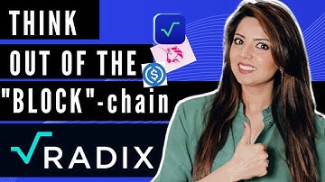 THINK OUT OF THE "BLOCK"- Chain - Think RADIX DLT