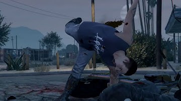 Action Replay Clips - 13: Shootouts with Private Security and Bikers - GTA Online - Rockstar Editor