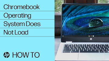 Chromebook Operating System Does Not Load | HP Chromebook | HP Support