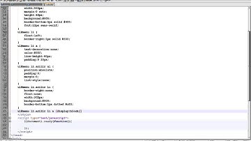 CSS ve jQuery Açılır Menü Yapımı