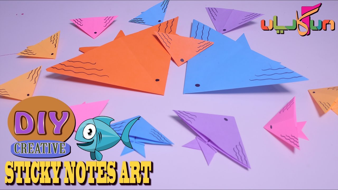 Diy Simple Origami Fish Kids Club