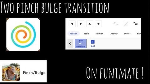 Two pinch bulge tutorial on funimate
