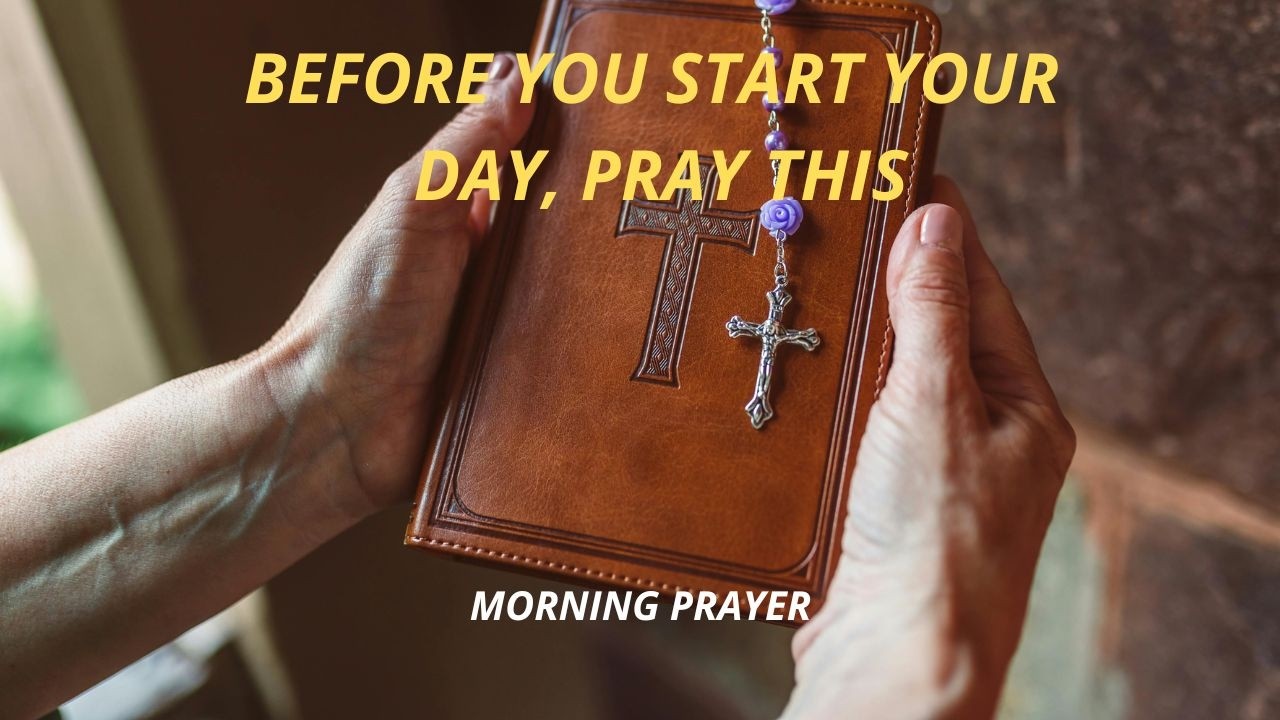 When You Feel Unworthy, Listen to This Morning Prayer