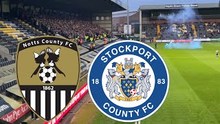 STOCKPORT LEAGUE TWO CHAMPIONS! 7 GOAL THRILLER! Notts County v Stockport County