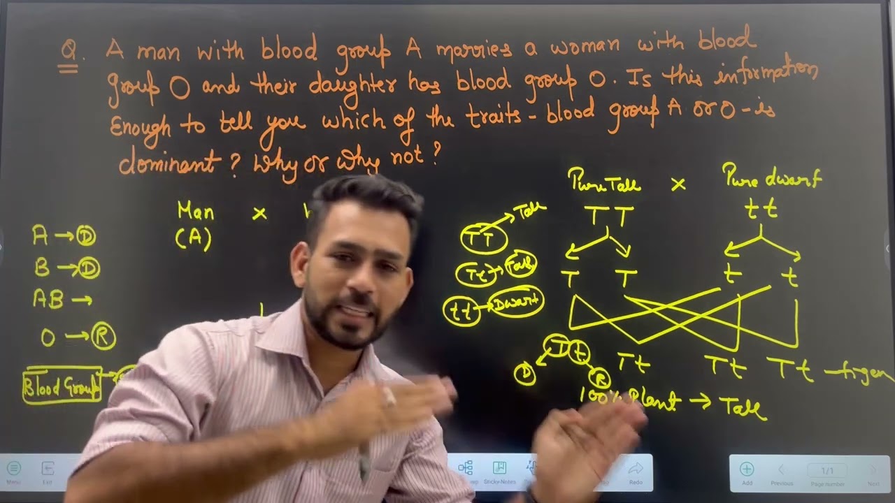 Blood group Question | Heredity | Chapter 8 | Class 10th Science NCERT