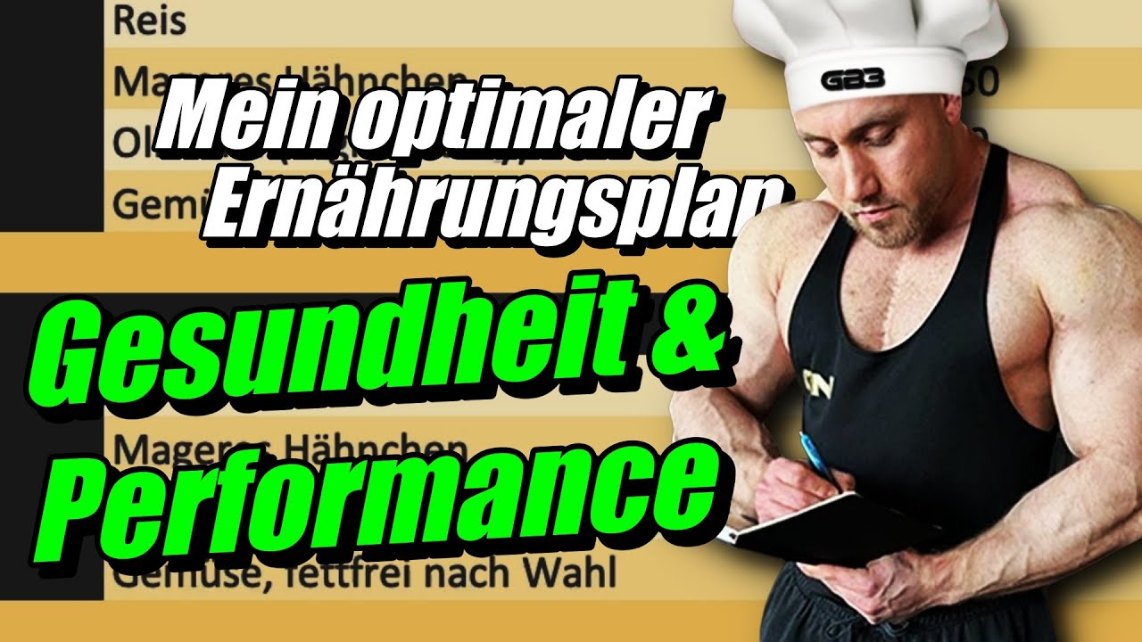 ERNÄHRUNGSPLAN für maximale GESUNDHEIT & PERFORMANCE