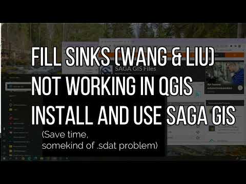 QGIS Fill sinks