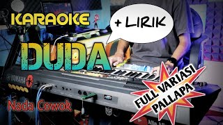Duda - Mas'ud Sidik | KARAOKE DANGDUT KOPLO TANPA VOKAL SAMPLING PALLAPA | NADA COWOK