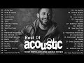 Top Popular English Love Songs 2022 - Ballad Acoustic Guitar Cover of Popular Songs Ever