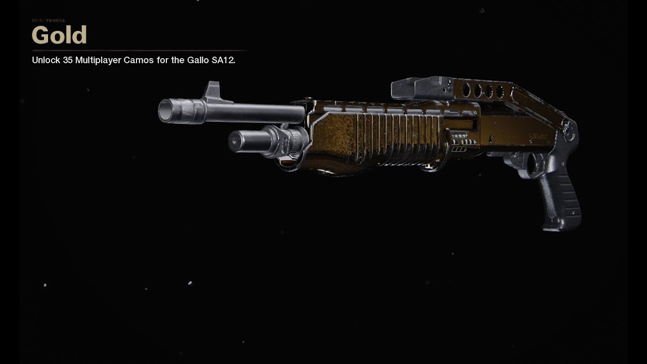 GOLD Gallo SA12 HAS BEEN ACQUIRED! (Call Of Duty Cold War)