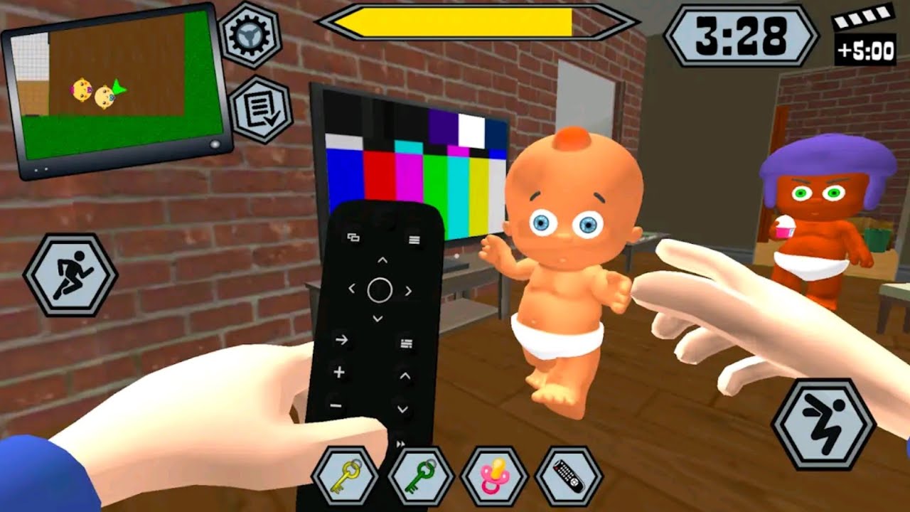 Baby Neighbor Siblings - Level 1 - Gameplay Walkthrough - YouTube