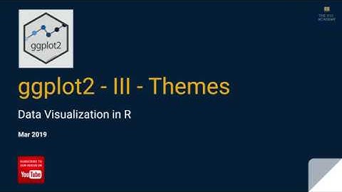 ggplot2 - part 3 - Themes | Data Science