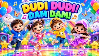 Dudi Dudi Dum Dum | Duri Duri Dum Dum | Fun Kids Dance Song | LOBUMI 🎵🐶