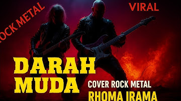 DARAH MUDA - ROCK METAL || RIQUESAN || ( cover Rhoma irama ) #Lagurockmetaldarahmuda