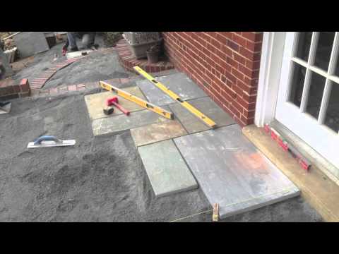 Building A Flagstone Patio