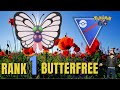 Rank 1 *SHINY* Butterfree Enters The Great League | Pokemon Go Battle League Spice (GBL PVP)