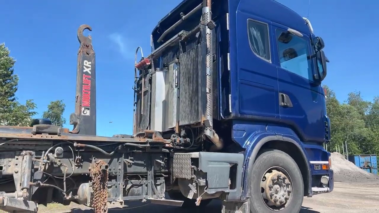 Krokbil Plogutrustad  SCANIA R480LB6X2HNA