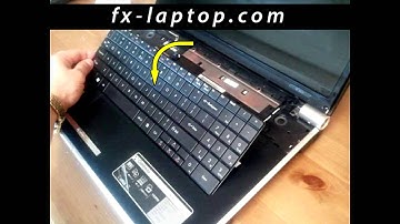 Disassembly Gateway NV7802u - replacement, clean, take apart, keyboard, screen, battery