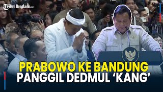Makin Akrab! Momen Prabowo Sebut Nama Dedi Mulyadi Pakai 'Kang' saat Hadiri KSTI Indonesia 2025