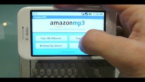 First Look at the HTC G1 Phone