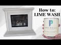 How to Lime Wash for Beginners