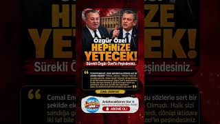 CEMAL ENGİNYURT'TAN ÇOK SERT ELEŞTİRİ. ÖZGÜR ÖZEL TARTIŞMASINDA GERİLİM YÜKSELDİ!  #shorts #gündem