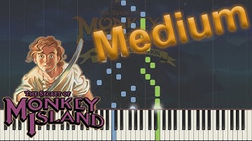 The Secret of Monkey Island - Main Theme [Piano Tutorial] (Synthesia)