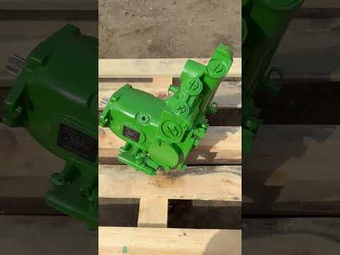 Гідронасос Rexroth John Deere PG201104 RE258468 RE250831, видео 1